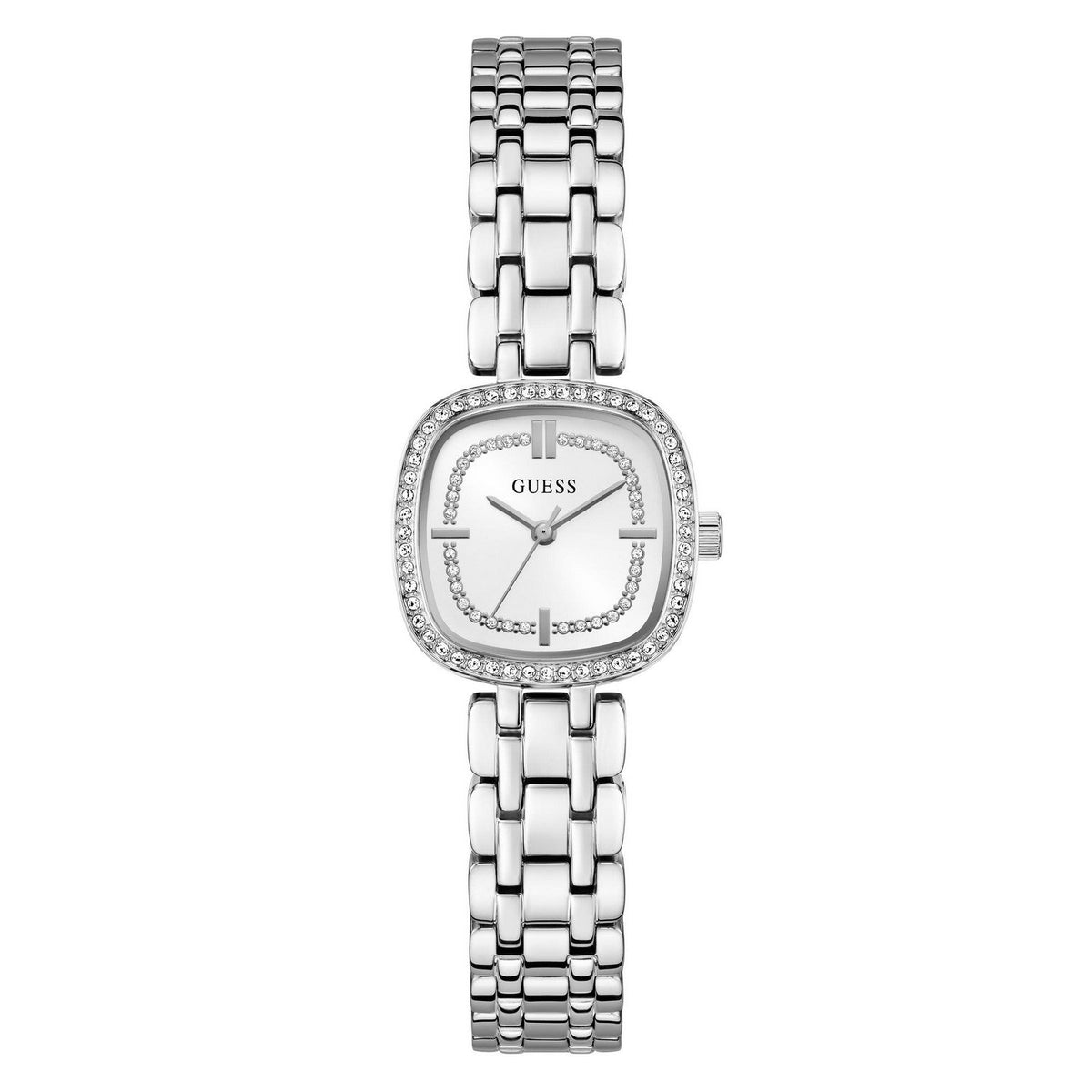 Guess Men’s Hazel White Dial Bracelet Watch GW1018L1