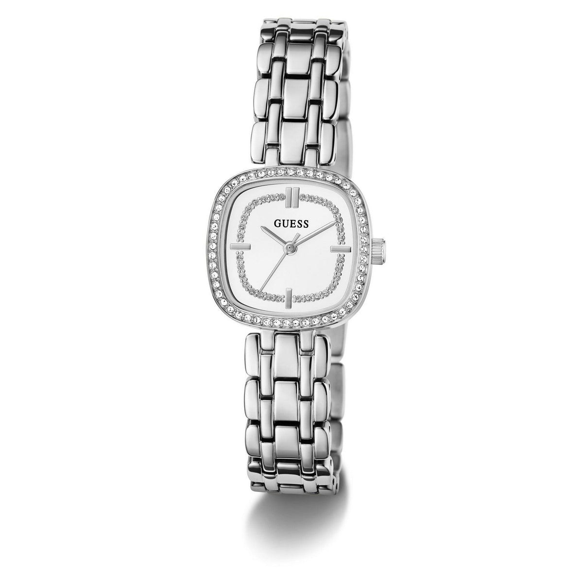 Guess Men’s Hazel White Dial Bracelet Watch GW1018L1