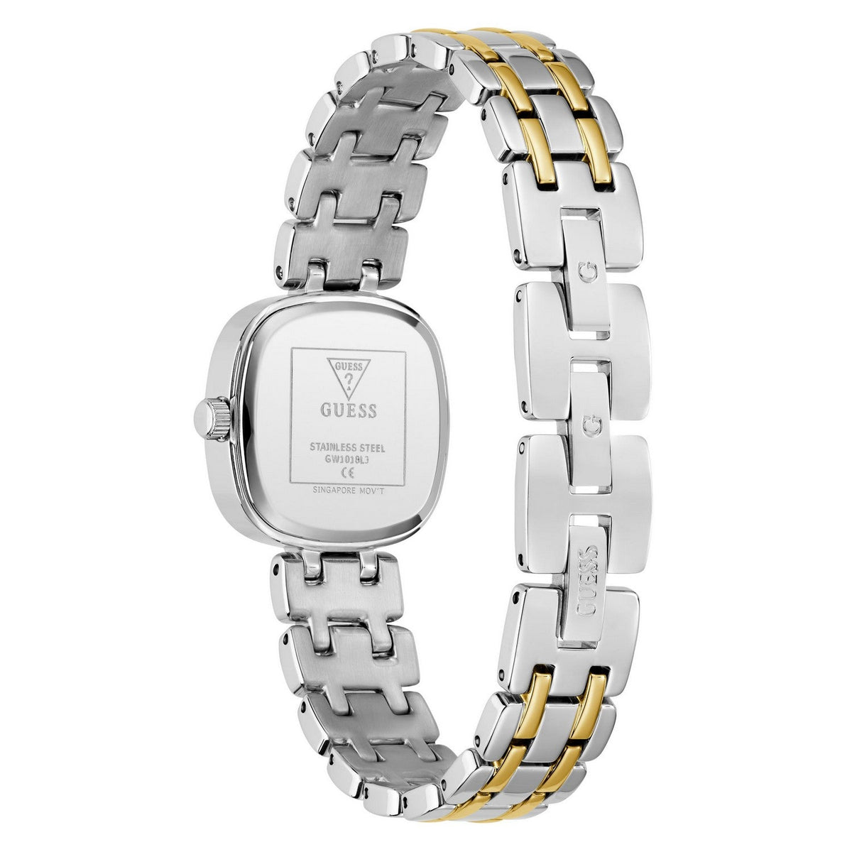 Guess Men’s Hazel White Dial Bracelet Watch GW1018L3