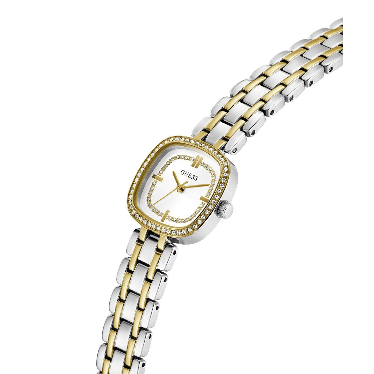 Guess Men’s Hazel White Dial Bracelet Watch GW1018L3