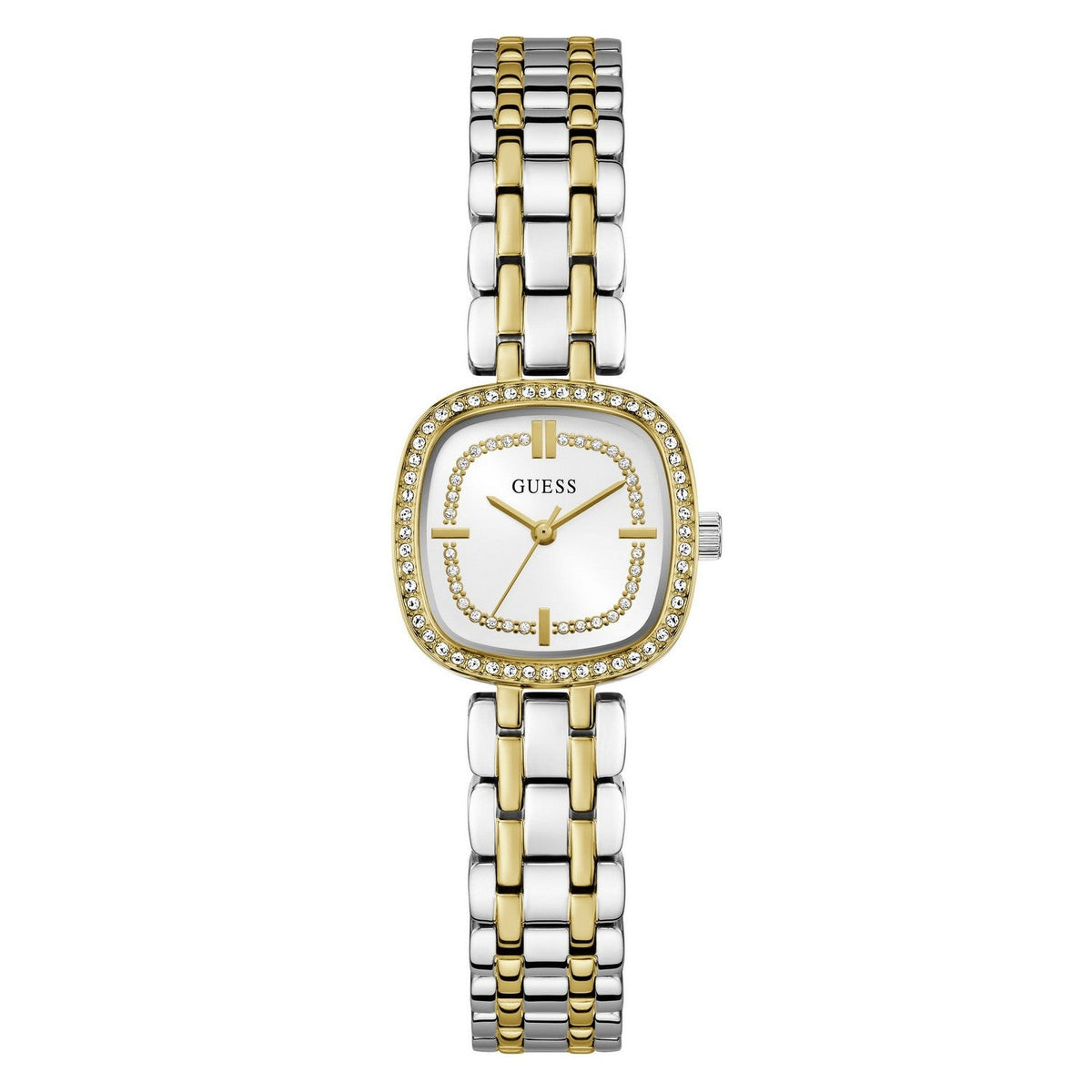 Guess Men’s Hazel White Dial Bracelet Watch GW1018L3