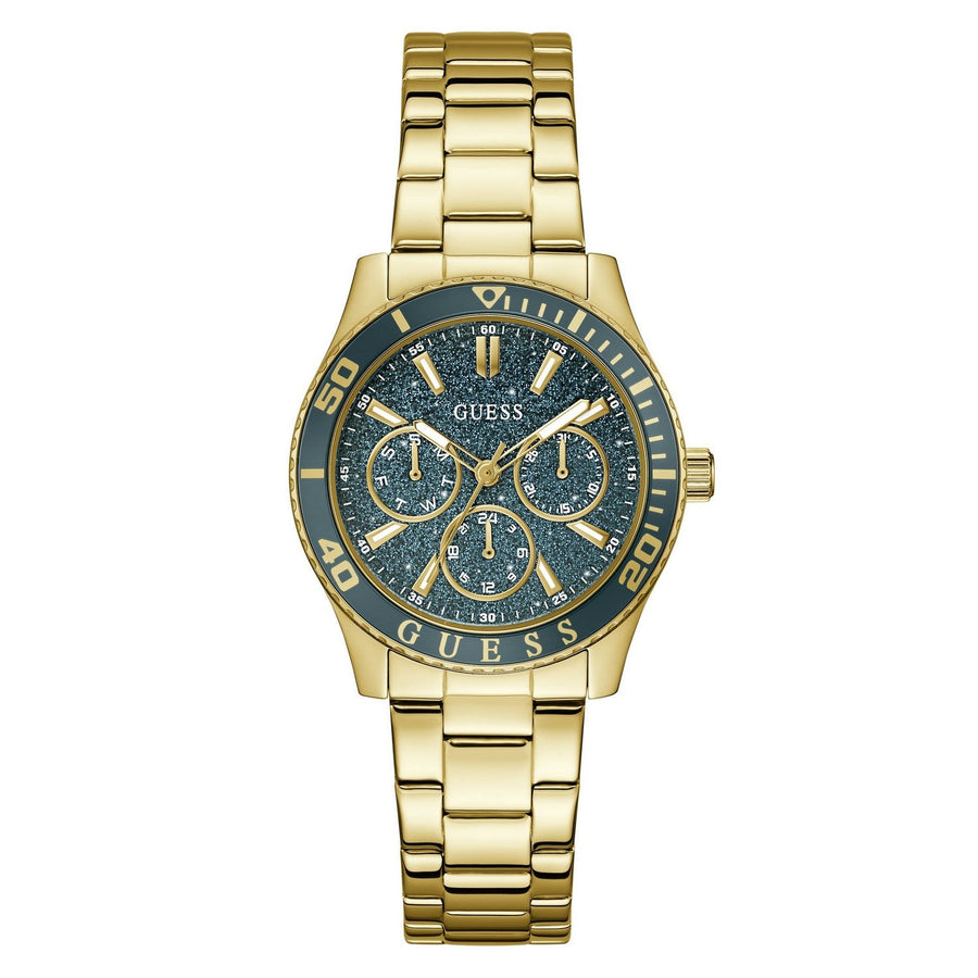 Guess Men’s Mariana Teal Dial Bracelet Watch GW1035L2