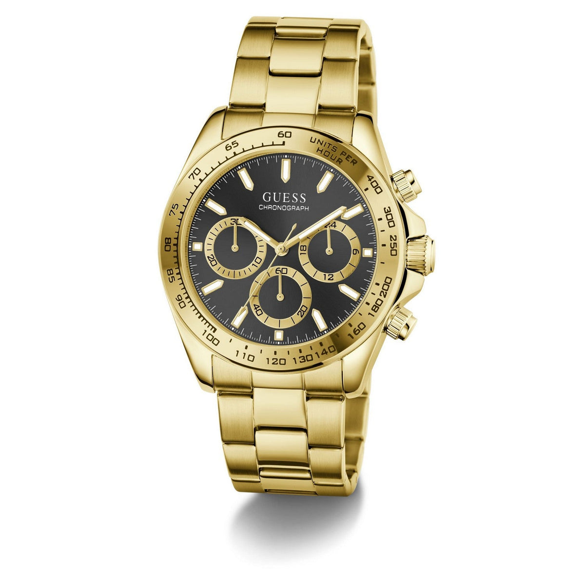 Guess Men’s Arthur Black Dial Bracelet Watch GW1058G2