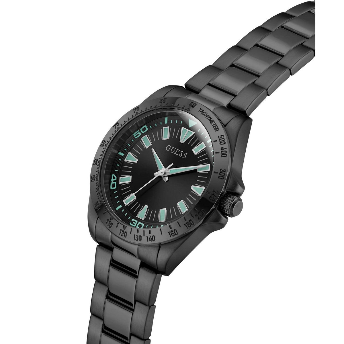 Guess Men’s Neo Black Dial Bracelet Watch GW1064G3