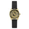 Guess Womens Celestial G Black Sunray Dial Black Silicone Strap Watch GW1109L2
