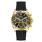 Guess Mens Arthur Black Sunray Dial Black Silicone Strap Watch GW1155G2
