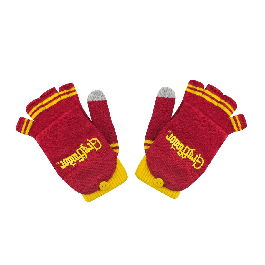 Gloves Mitten Fingerless - Gryffindor Red CRZ0012