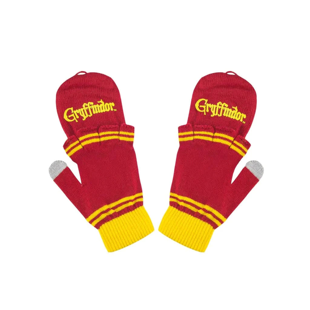Gloves Mitten Fingerless - Gryffindor Red CRZ0012