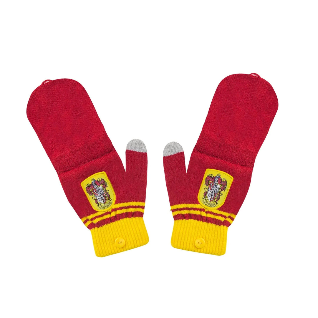 Gloves Mitten Fingerless - Gryffindor Red CRZ0012