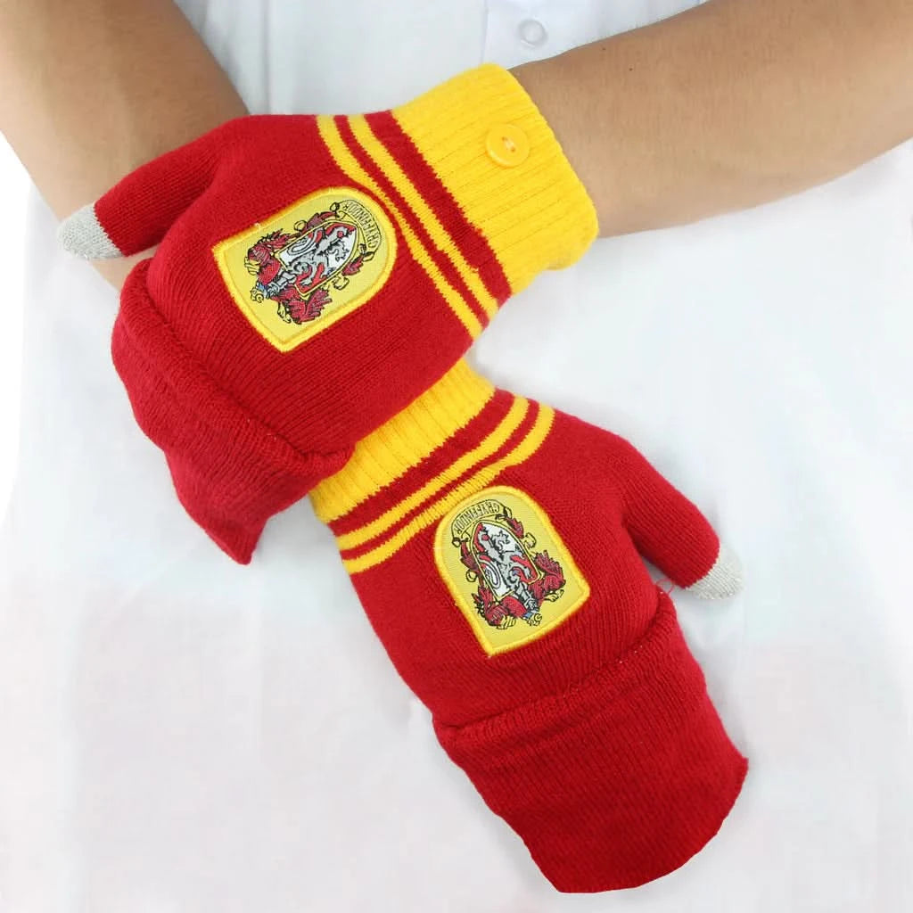 Gloves Mitten Fingerless - Gryffindor Red CRZ0012
