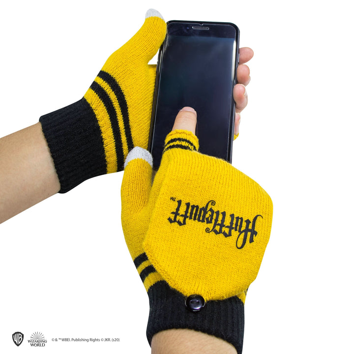 Hufflepuff Mitten/fingerless Gloves CR1414