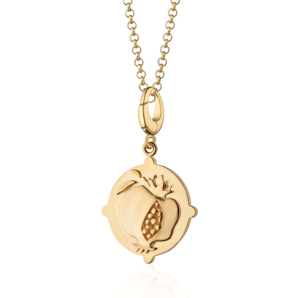 Gold Goddess of Women & Mothers Hera Necklace CNGGDSHERA-1