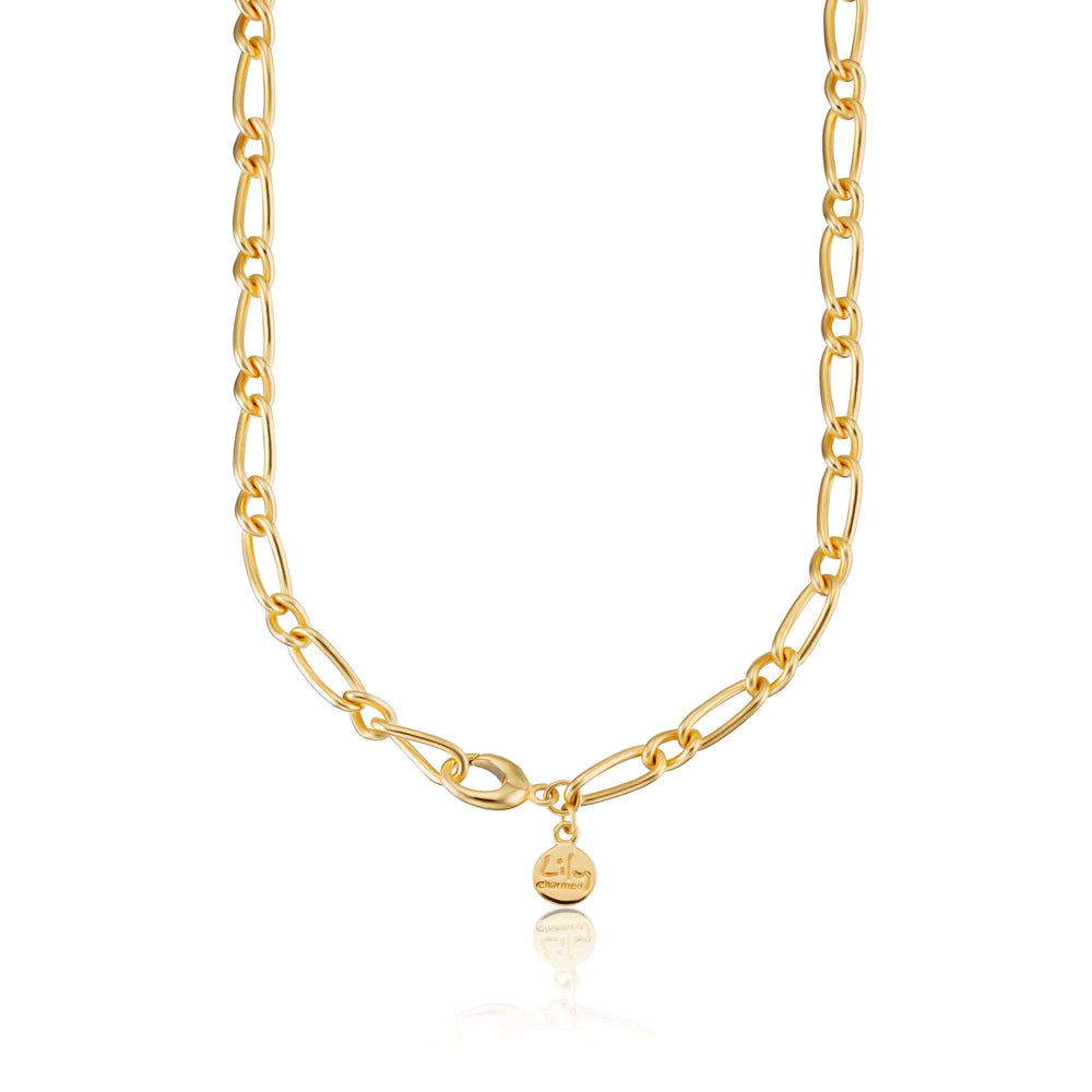 Gold My Story Charm Collector Necklace CHCGMYSTY
