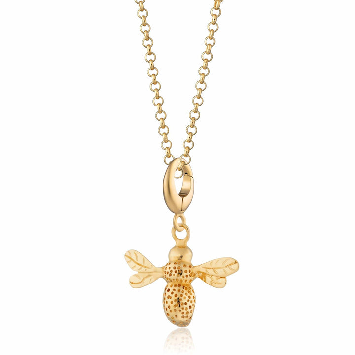 Gold Plated Bee Necklace CNGBZ-1