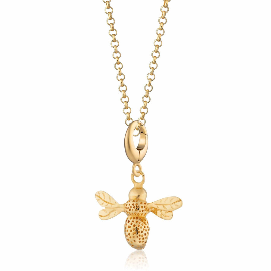 Gold Plated Bee Necklace CNGBZ-1
