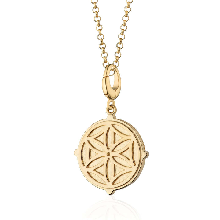 Gold Plated Goddess of Love Aphrodite Necklace CNGGDSAPH-1