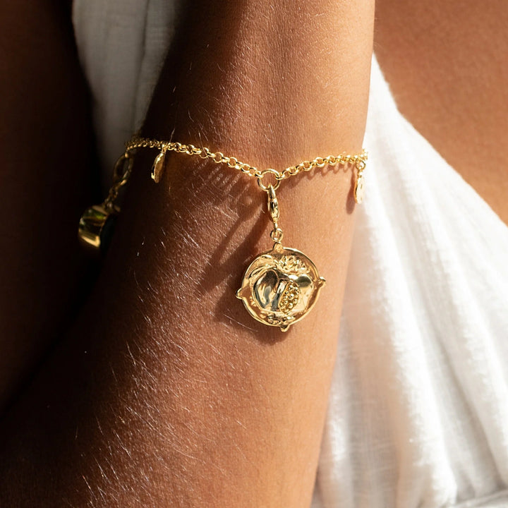 Gold Plated Goddess of Women & Mothers Hera Charm CGGDSHERA