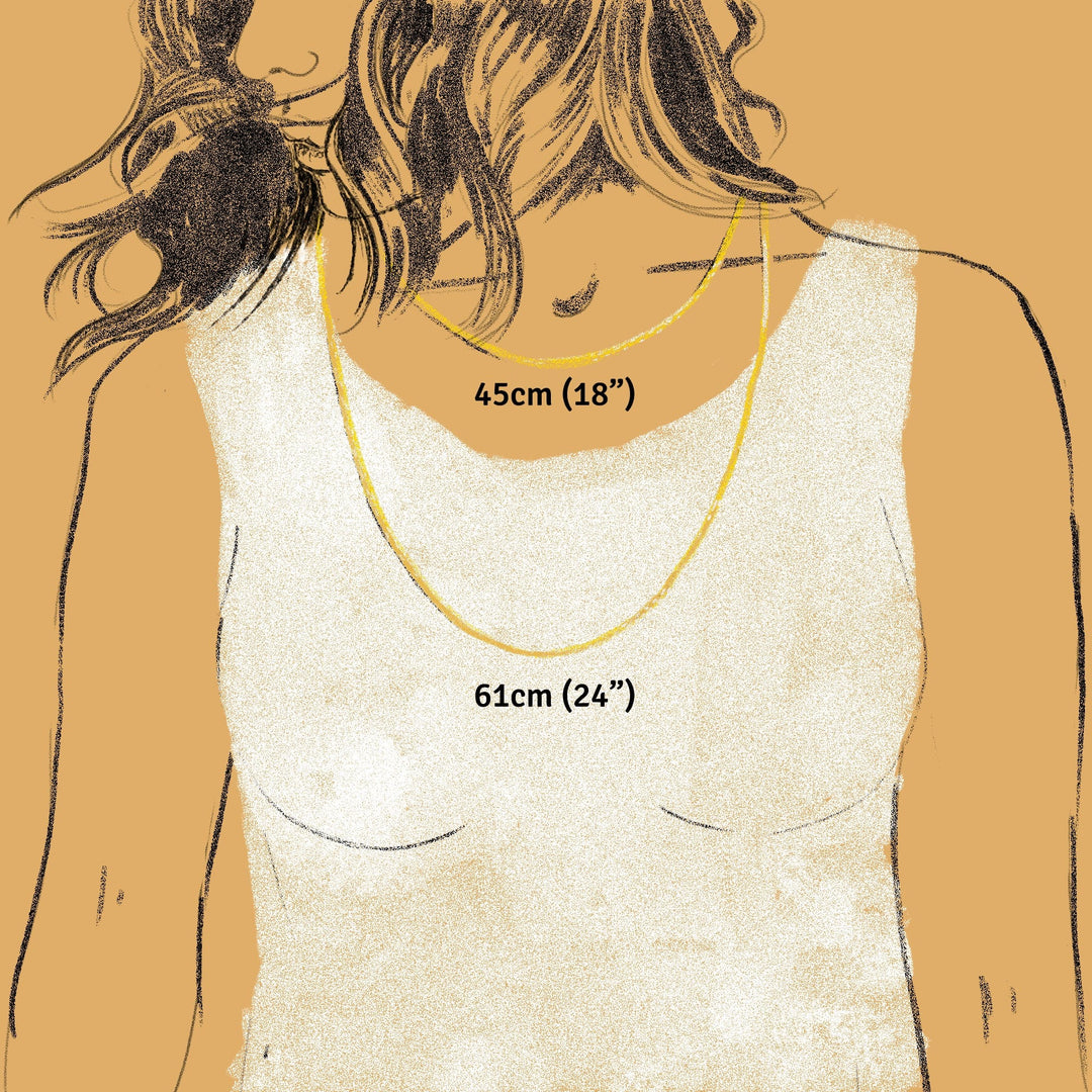 Gold Plated Hand and Pearl Necklace CNGHPL-1