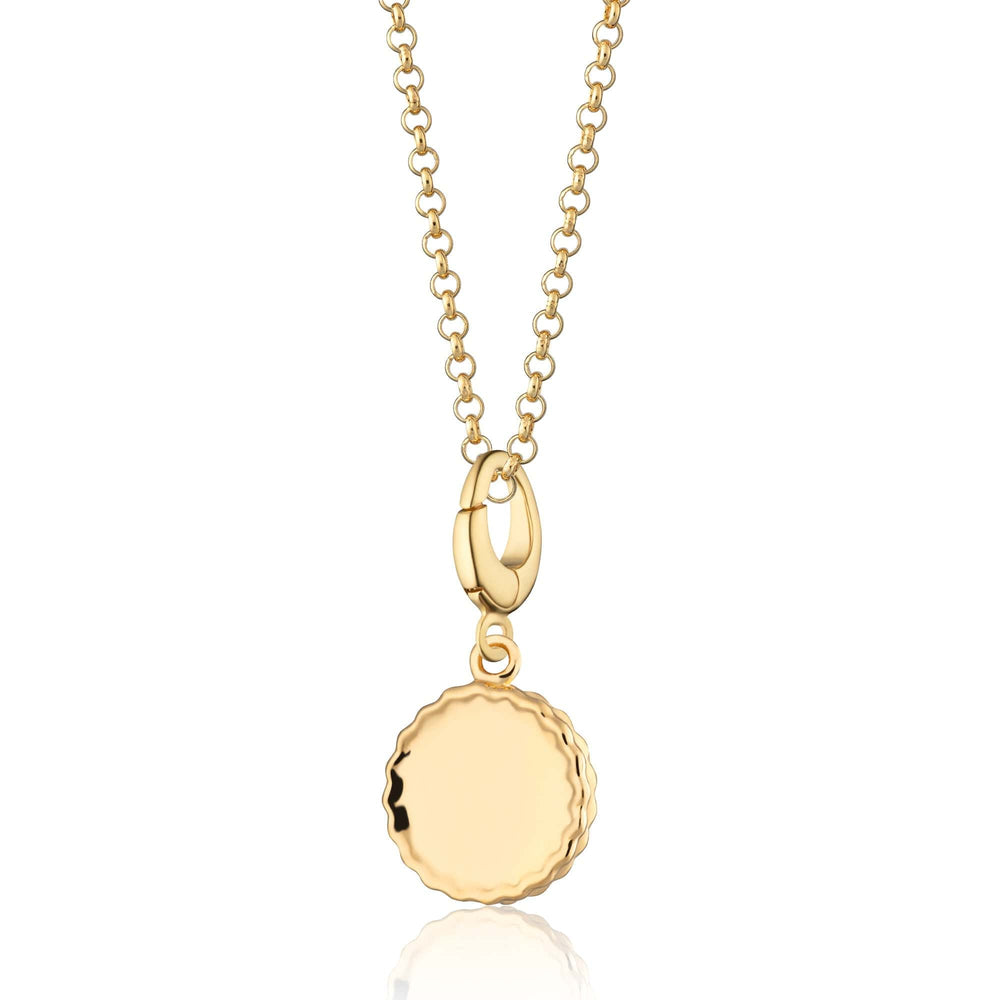 Gold Plated Jammie Dodger Necklace CNGJAM-1