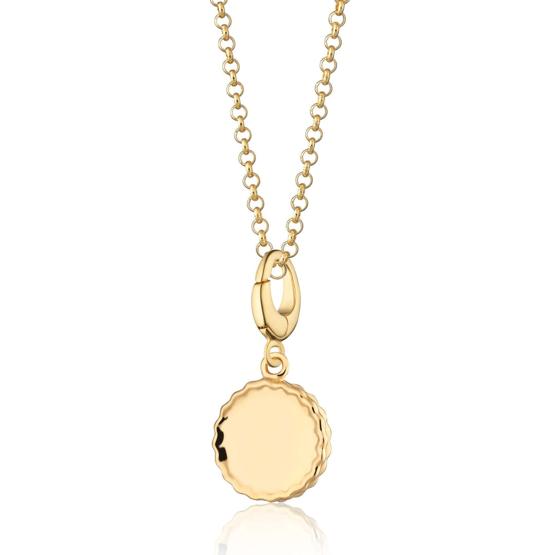 Gold Plated Jammie Dodger Necklace CNGJAM-1
