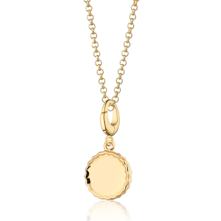 Gold Plated Jammie Dodger Necklace CNGJAM-1