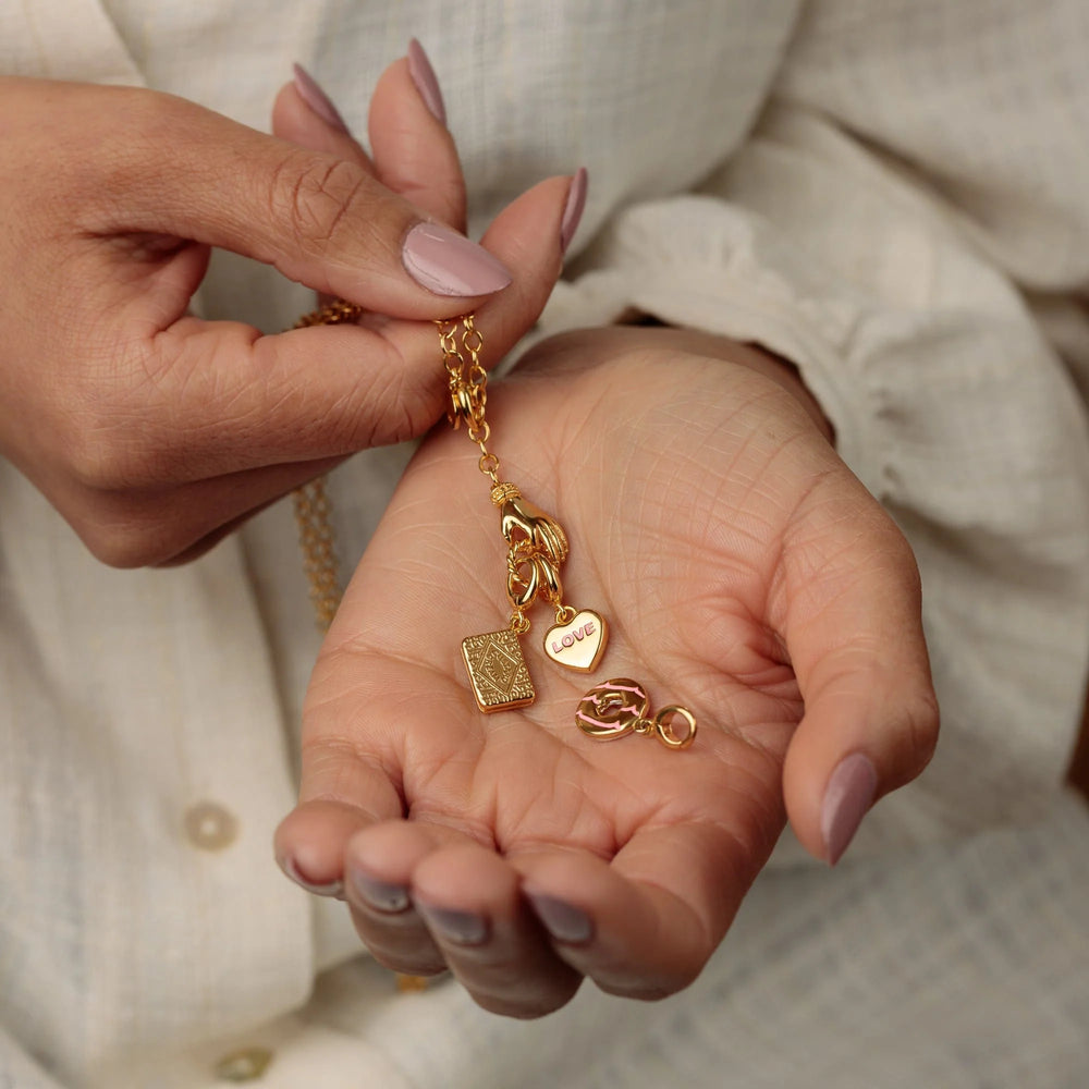 Gold Plated Love Heart Sweet Charm CGLOVEHRT