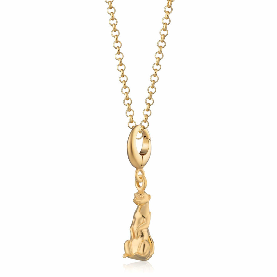 Gold Plated Meerkat Necklace CNGMK-1