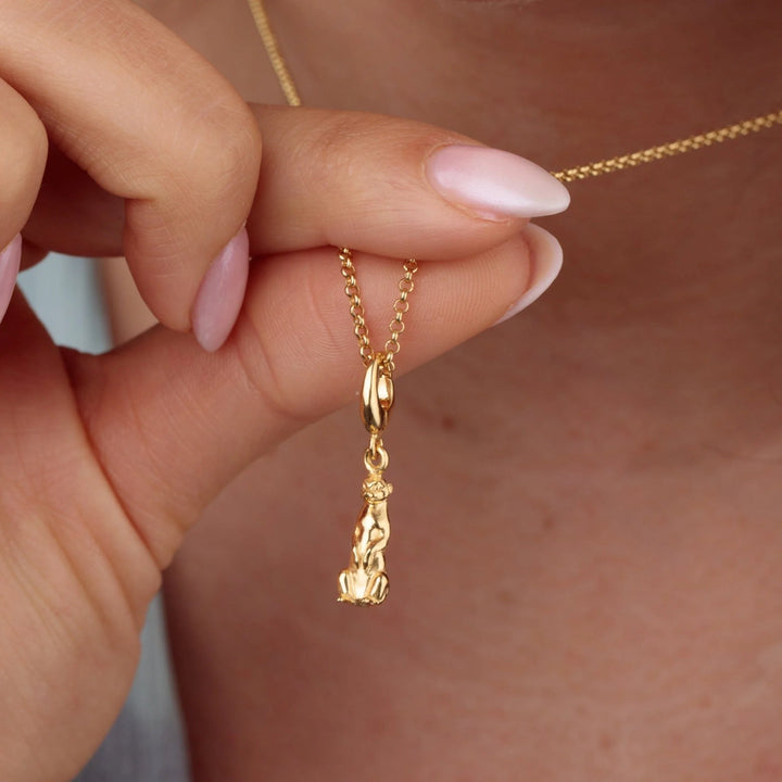Gold Plated Meerkat Necklace CNGMK-1