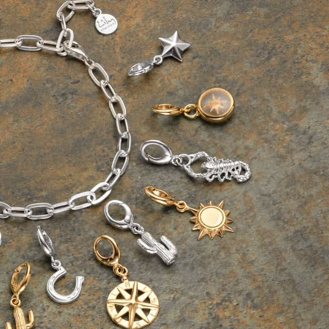 Gold Plated Sunshine Charm CGSUNS