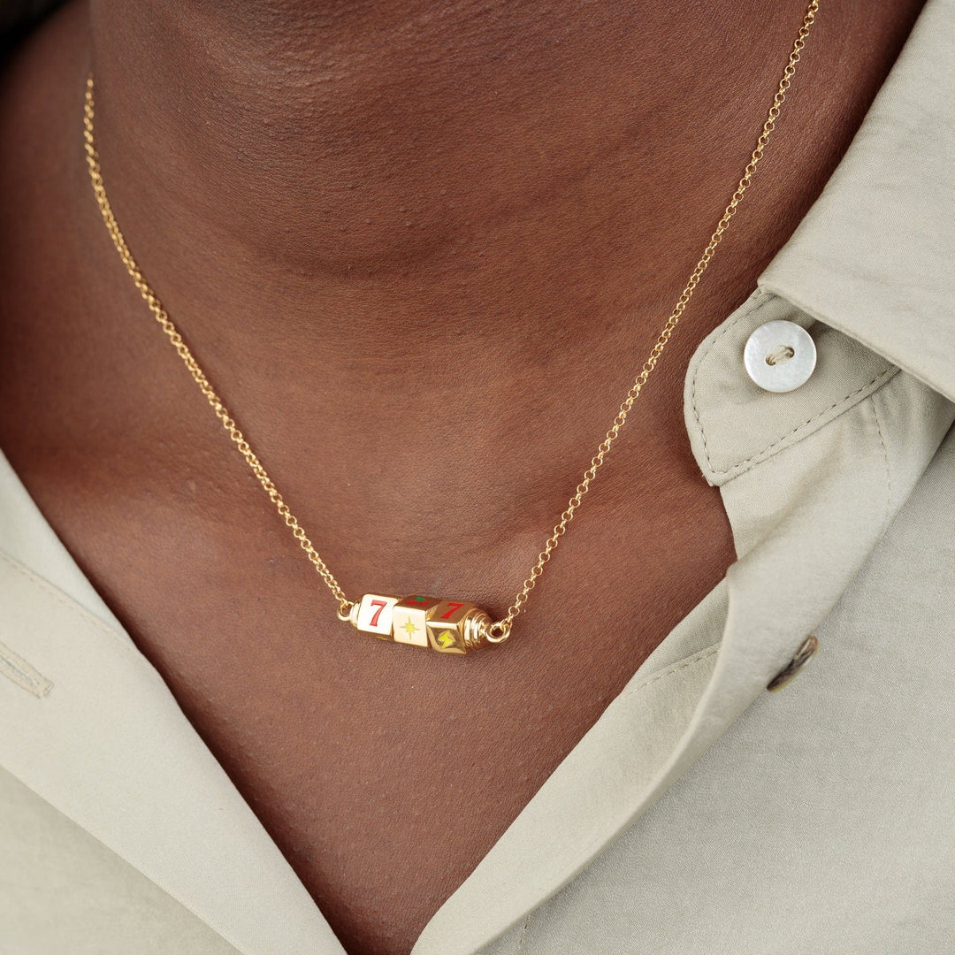 Gold Plated Vegas Baby Necklace CNGVB