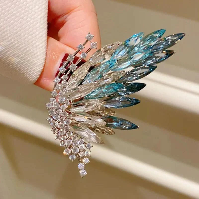 Gradient Butterfly Brooch
