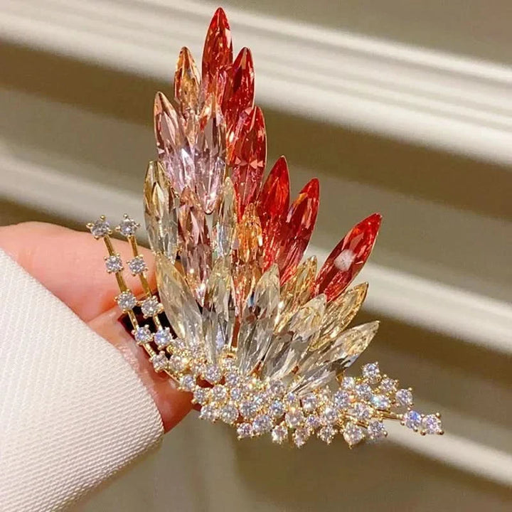 Gradient Butterfly Brooch