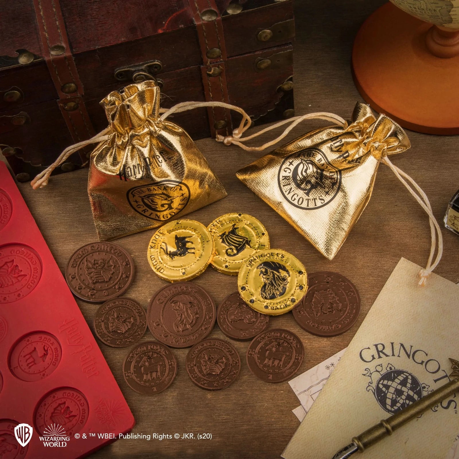 Gringotts Bank Chocolate Coin Mould CR4017
