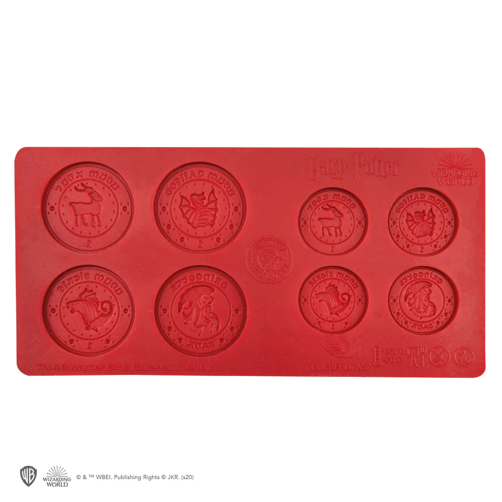 Harry Potter Chocolate Mold Gringotts Bank Coins CR4017