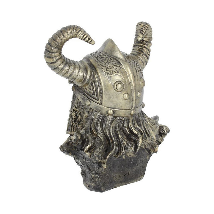 Bronze Odin Norse Viking God Bust H1969F6