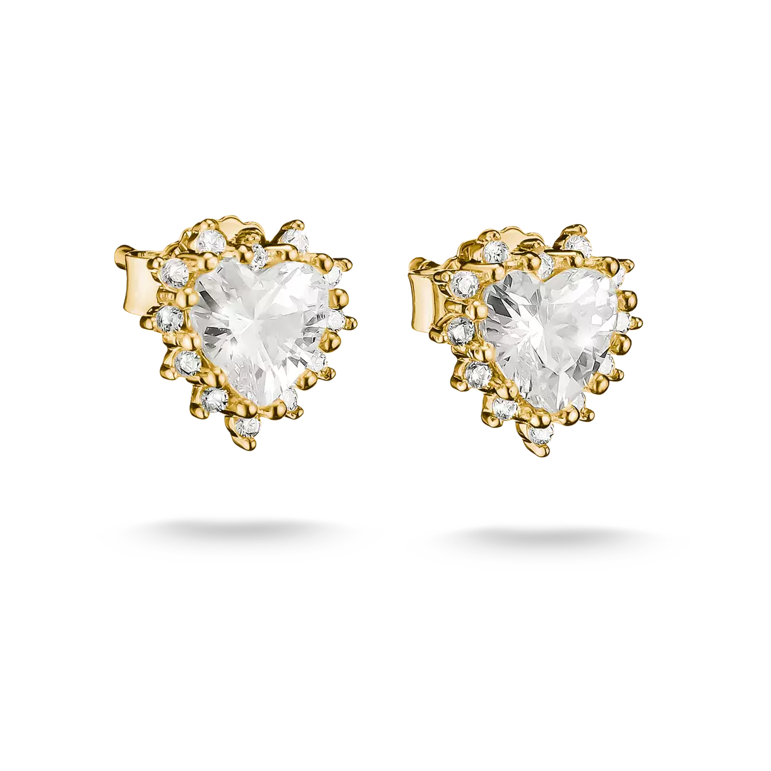 Thomas Sabo 18k Gold Plated Classic Earstuds H2311-M01-14
