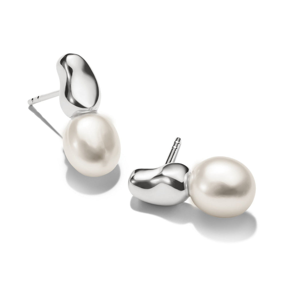 Thomas Sabo Sterling Silver Bold Elegance Pearl Earstuds H2320-082-14