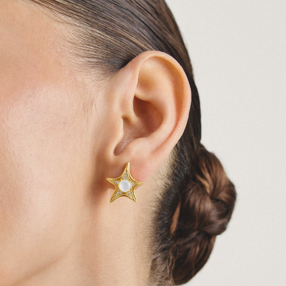 Thomas Sabo 18k Gold Plated Fluid Elegance Earstuds H2351-M01-14