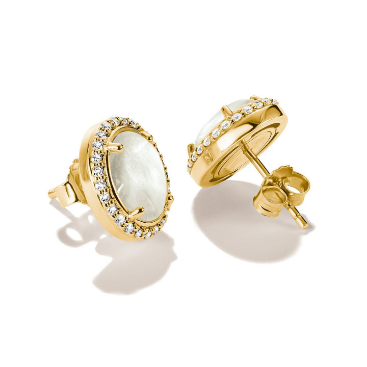 Thomas Sabo 18k Gold Plated Fluid Elegance Earstuds H2354-M01-14