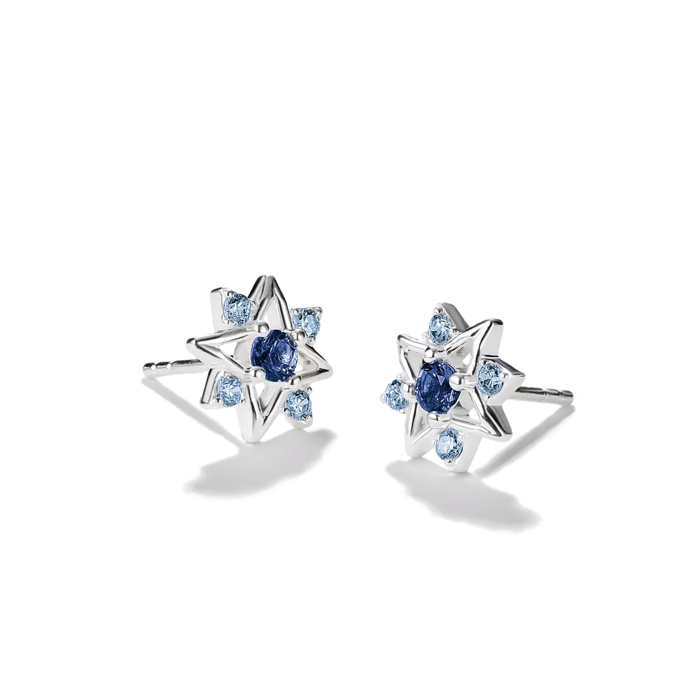 Thomas Sabo Midnight Sky Sterling Silver Crystal Zirconia Ear Studs H2380-166-1