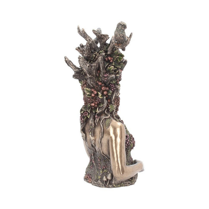 Bronzed Mother Earth Gaia Bust 26cm H2432G6