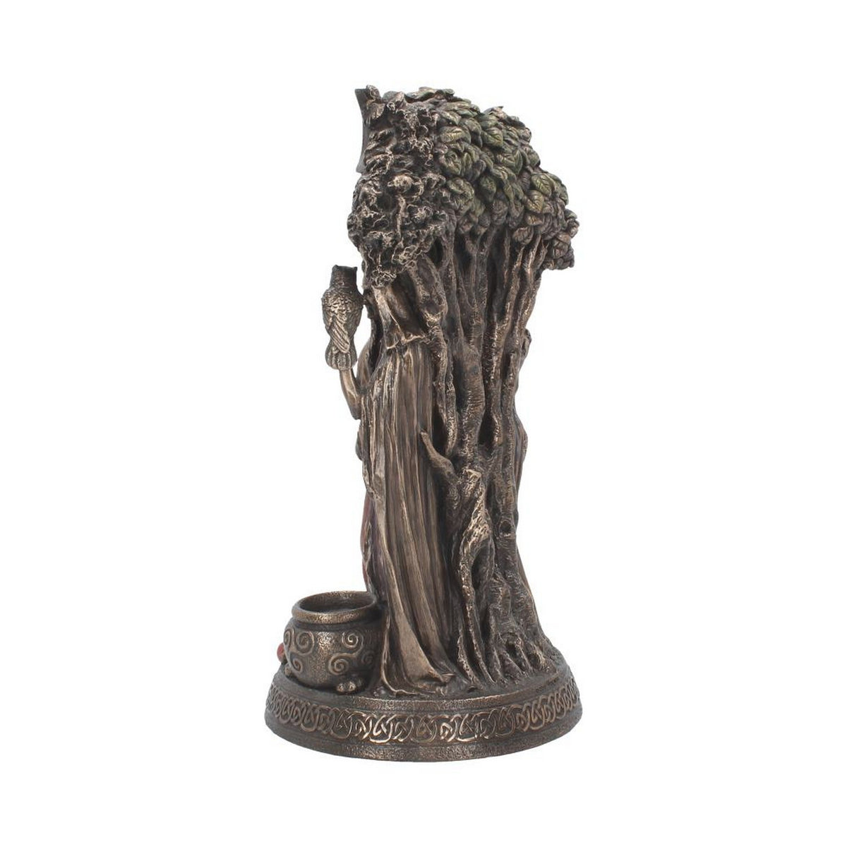 Bronzed Maiden, Mother, Crone Triple Moon Figurine H3151H7