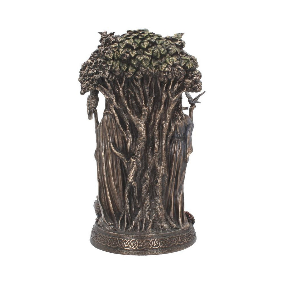 Bronzed Maiden, Mother, Crone Triple Moon Figurine H3151H7