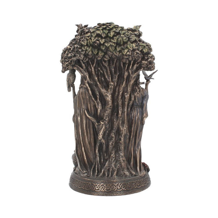 Bronzed Maiden, Mother, Crone Triple Moon Figurine H3151H7