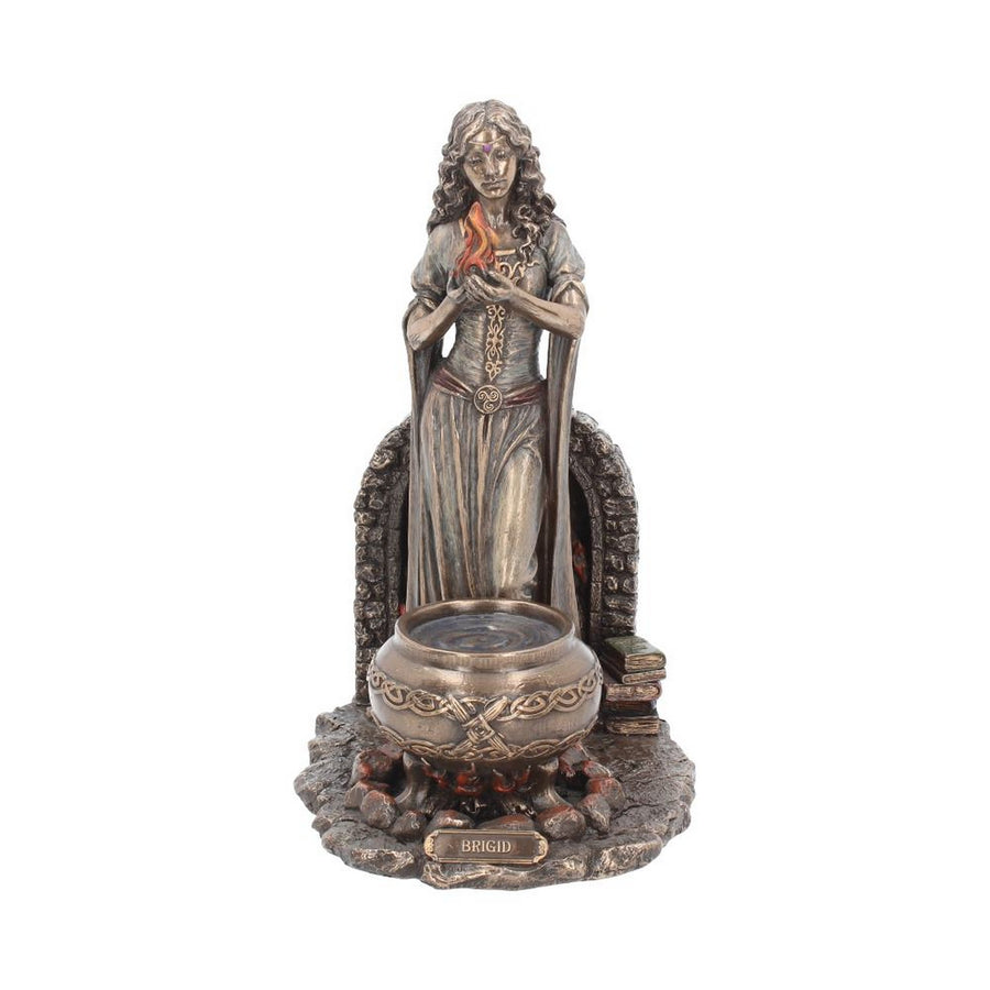Brigid Irish Goddess Bronze Figurine H3152H7