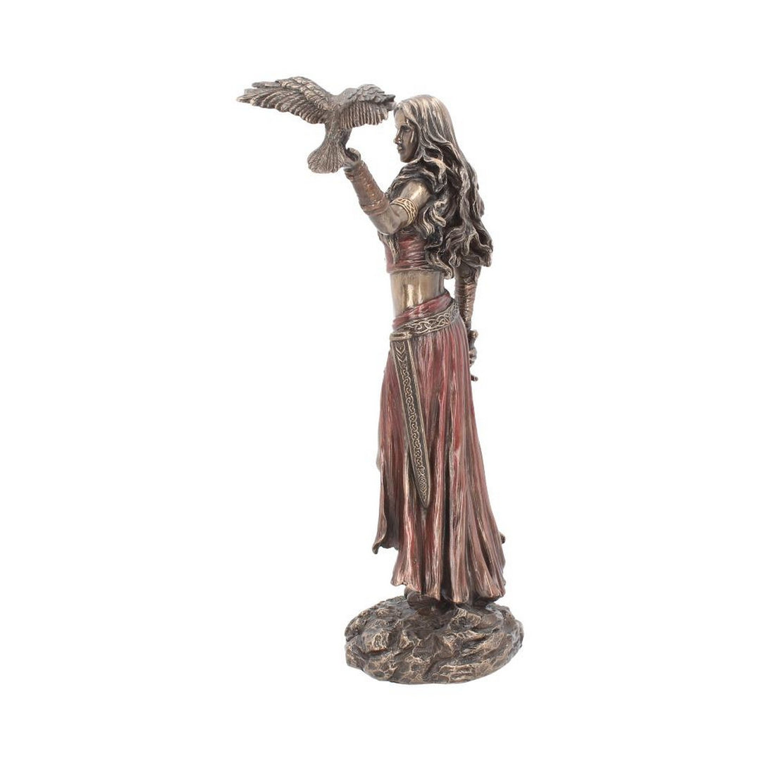 Morrigan and Crow Figurine Bronze Ornament H3153H7