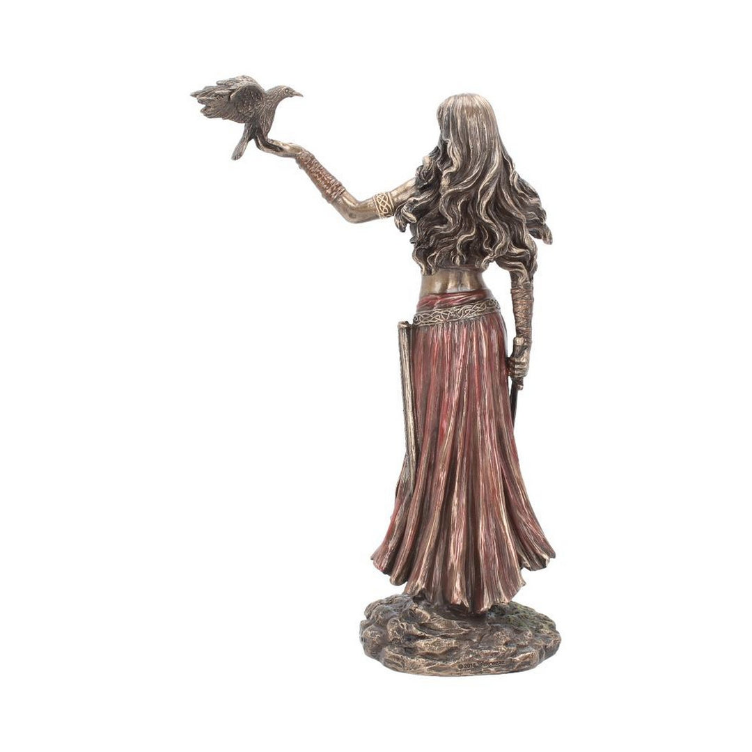 Morrigan and Crow Figurine Bronze Ornament H3153H7