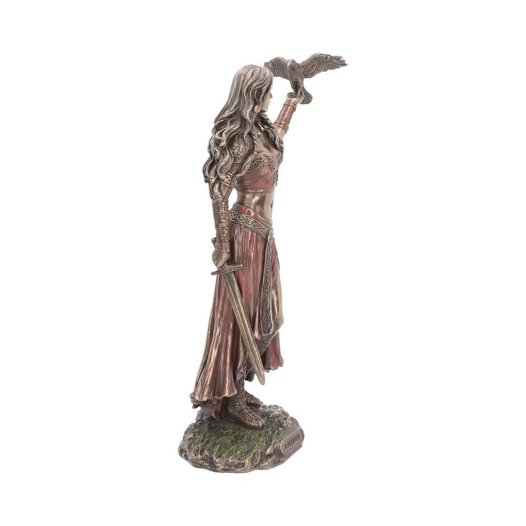 Morrigan and Crow Figurine Bronze Ornament H3153H7