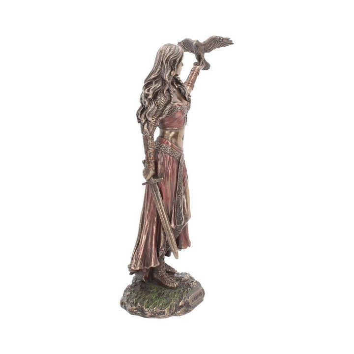 Morrigan and Crow Figurine Bronze Ornament H3153H7