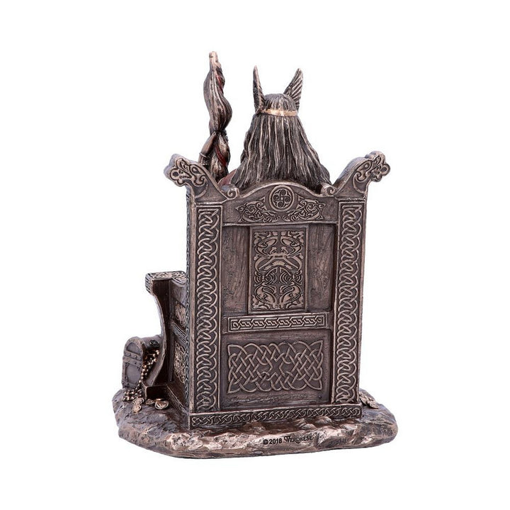 Bronze Frigga Goddess of Wisdom Norse Leader Ornament H4742P9